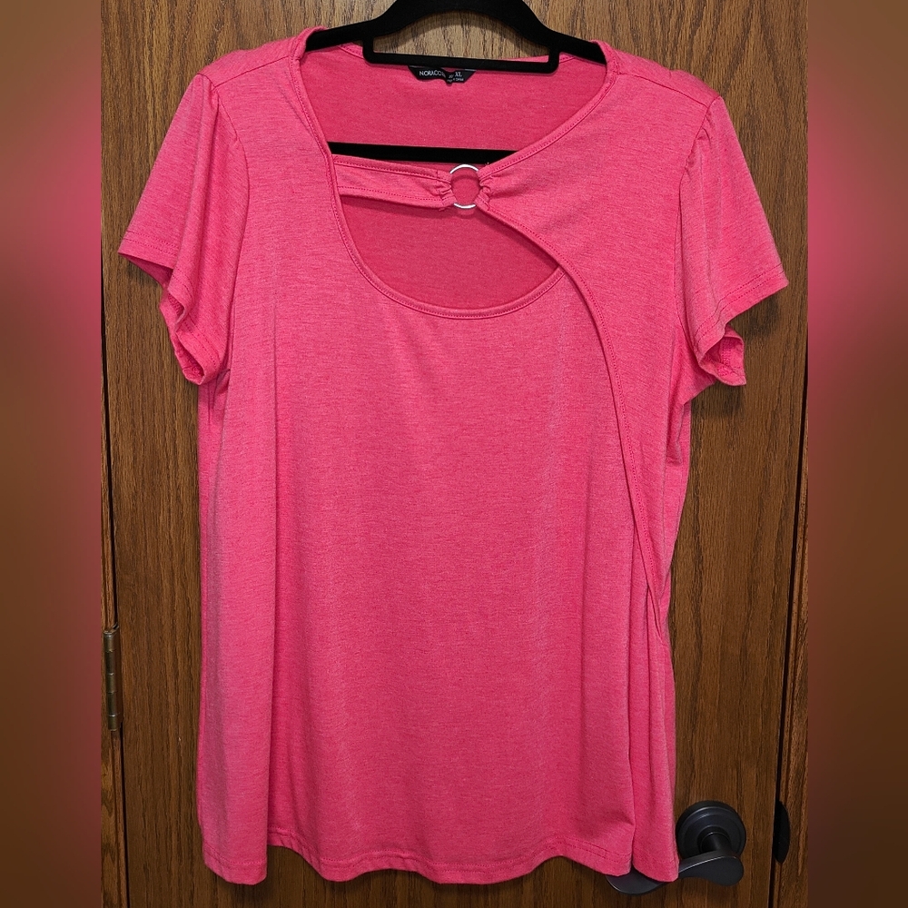 Women's Noracora Pink Top, Size XL